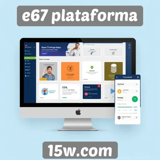 Navegação intuitiva é destaque no site e67 plataforma